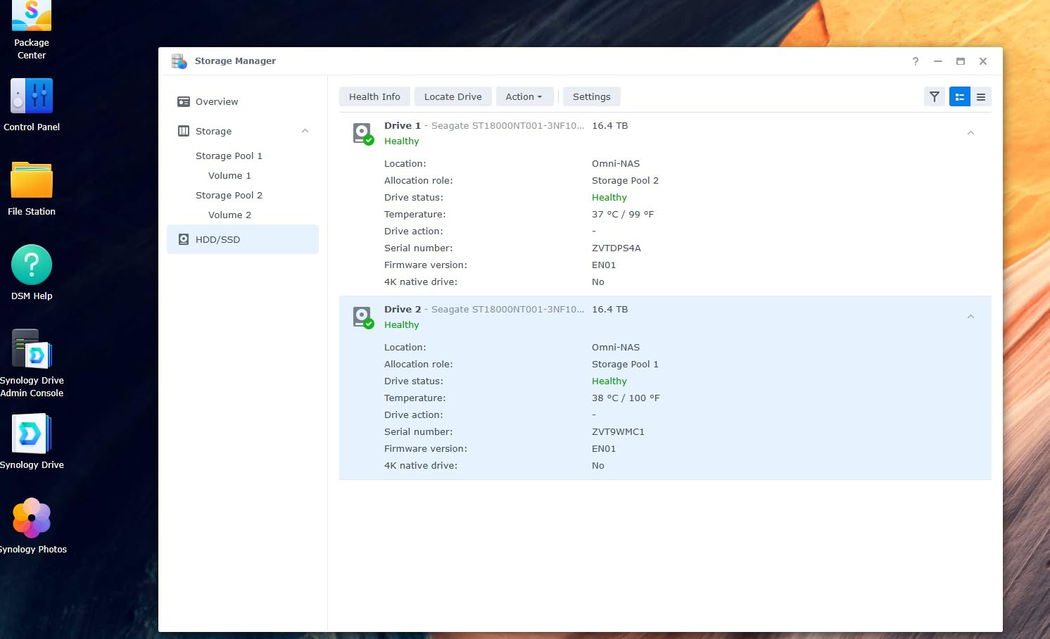 Synology 2-Bay DiskStation DS223j (Diskless) customer photo 2