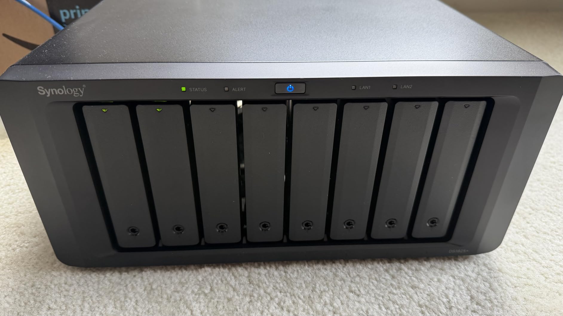 Synology DS1825+ Enterprise Video Production & Storage - Scale to 360TB, 25GbE Speed & Mission-Critical Reliability (8-Bay Diskless NAS) customer photo 1