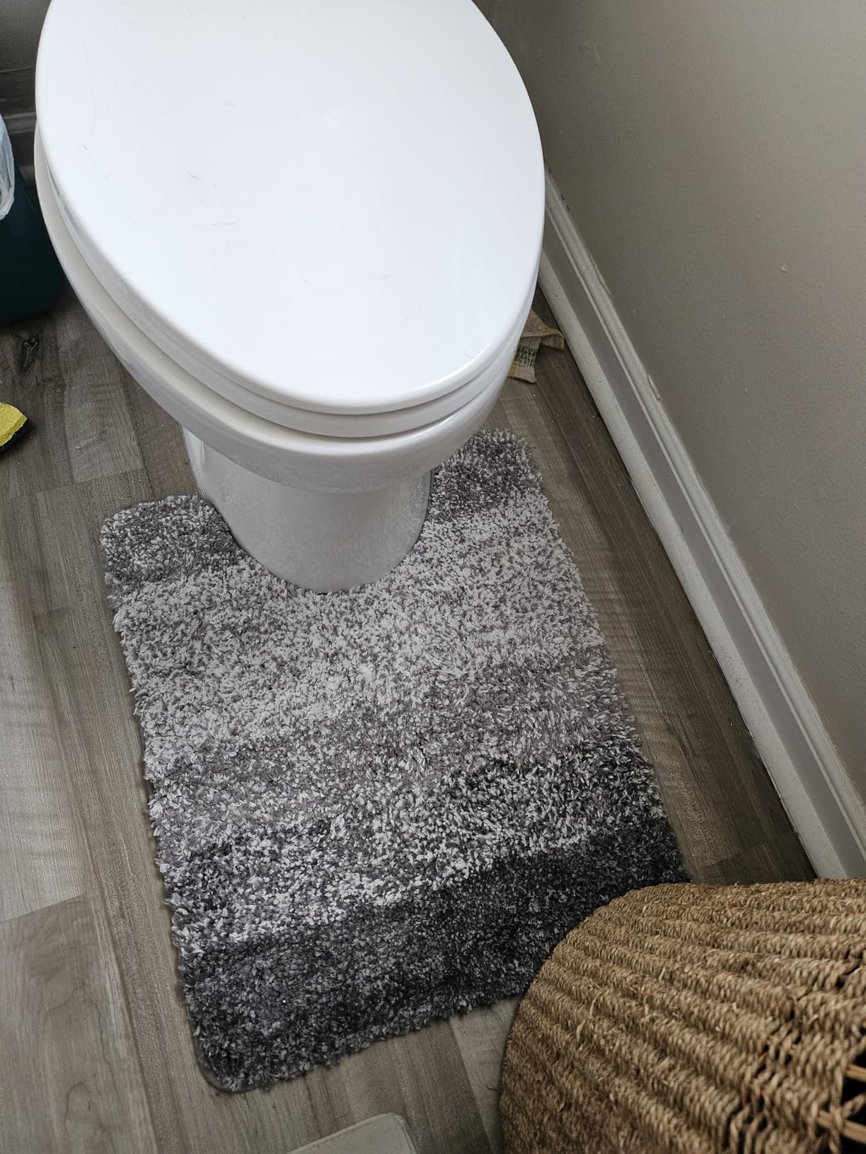 OLANLY Microfiber Bathroom Rugs Sets 3 Piece, 30