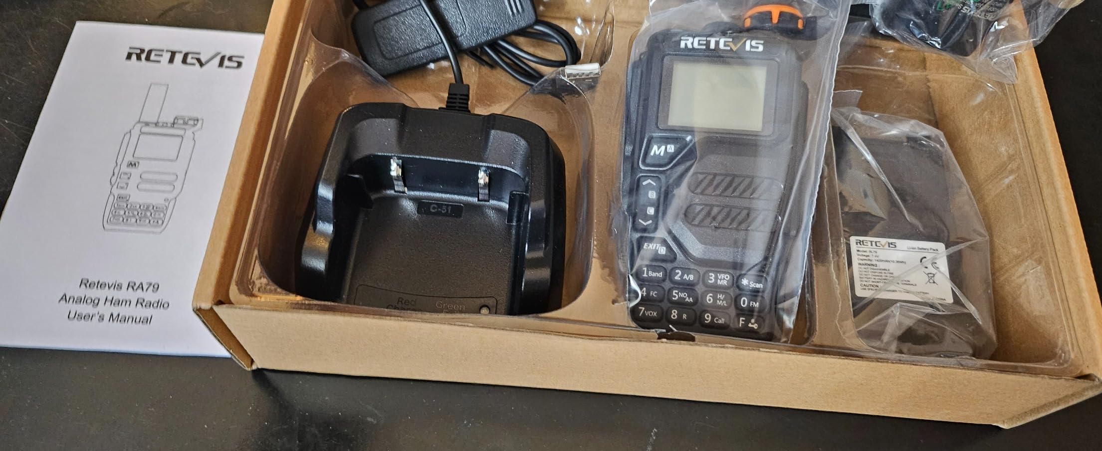 Retevis RA79 Ham Radio, 2m 70cm Dual Band Two Way Radio for Emergencies customer photo 2