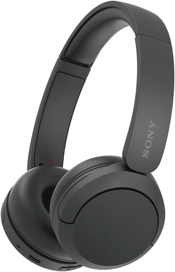 Sony WH-CH520 Wireless Bluetooth On-Ear Headphones with Microphone, Up to 50 Hours Battery Life with Quick Charge Function, Includes USB-C Charging Cable - Black - International Version (No Warranty) customer photo 2