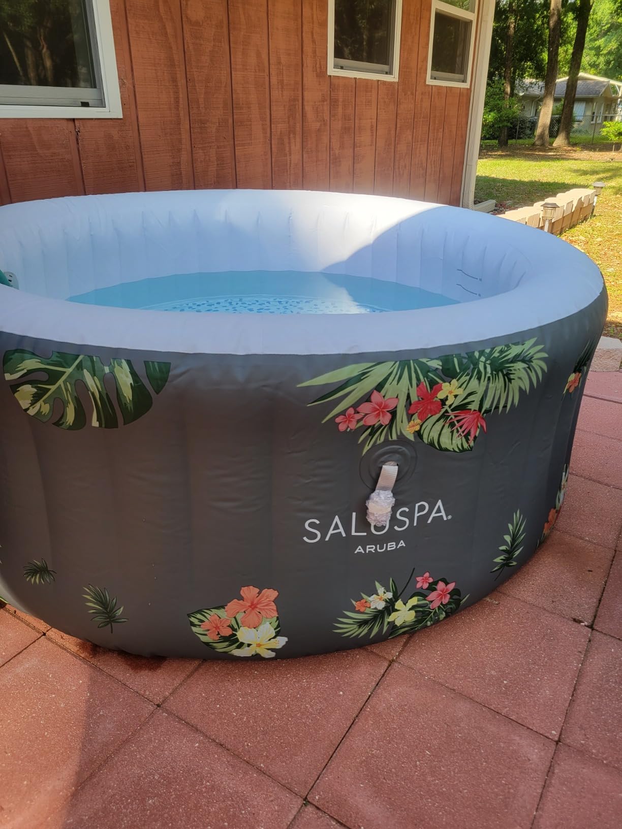 Bestway SaluSpa Aruba Energy-Efficient AirJet 2-3 Person Inflatable Hot Tub customer photo 1