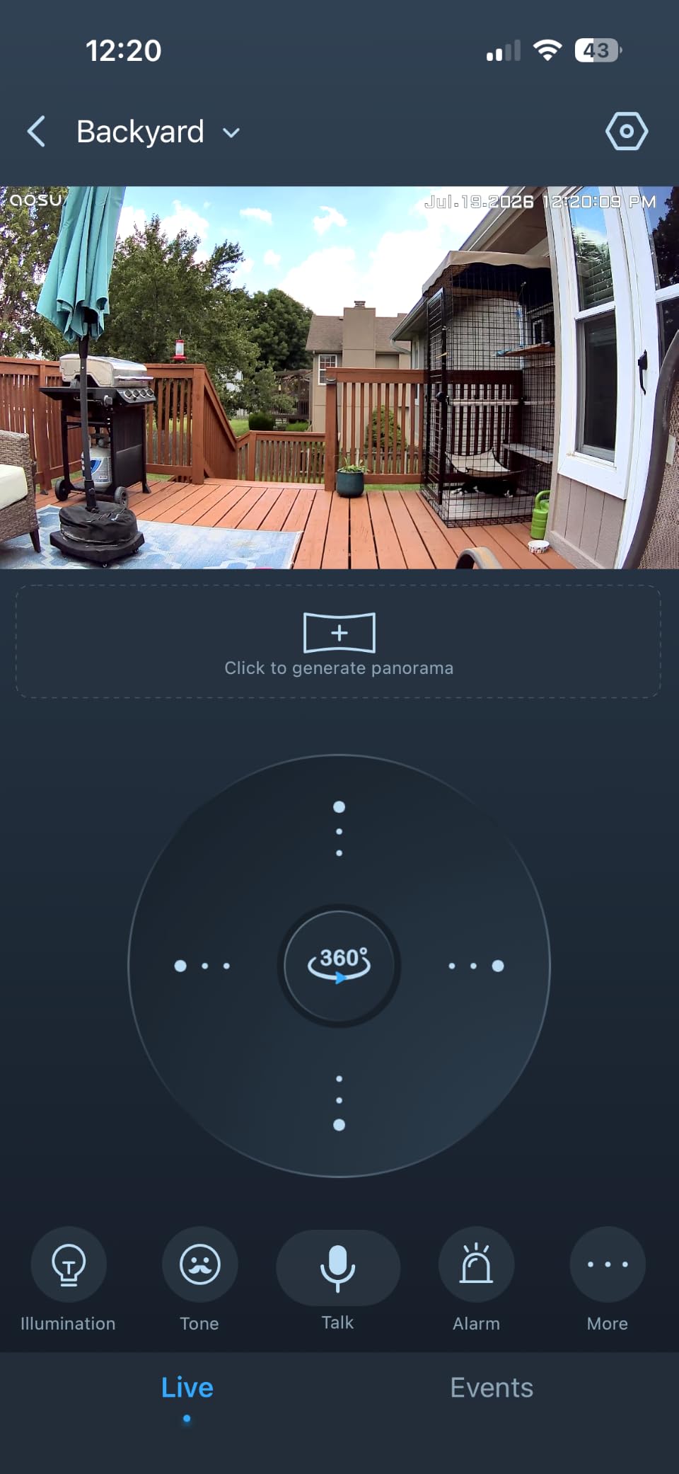 aosu Solar Camera Outdoor Wireless for Home Surveillance,Fixed Solar Panel customer photo 1