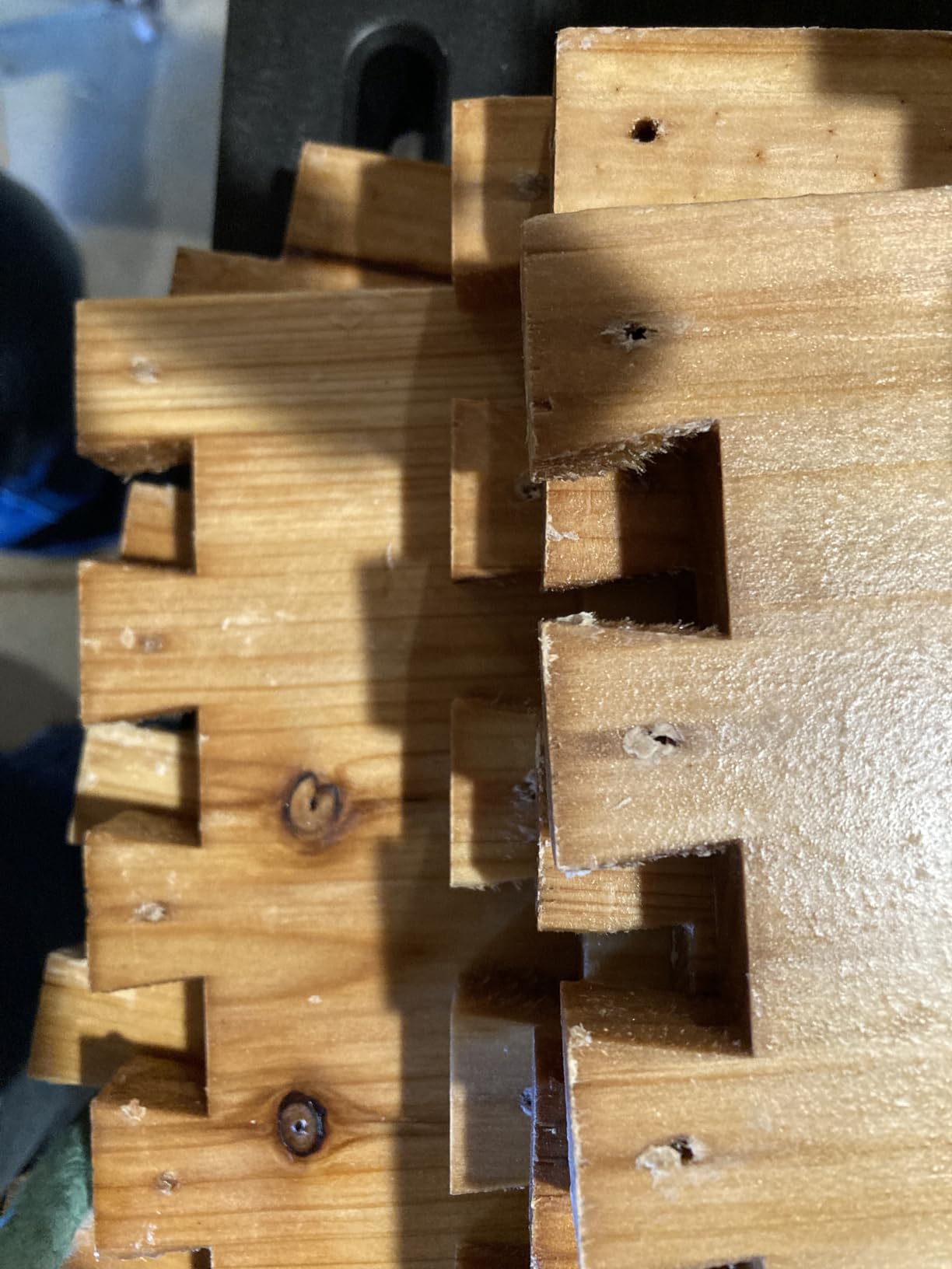 POLLIBEE 8 Frame Bee Hive Beeswax Coated Complete Bee Hives Includes Bee Frames and Waxed Foundations (2 Deep Boxes & 2 Medium Boxes) customer photo 1