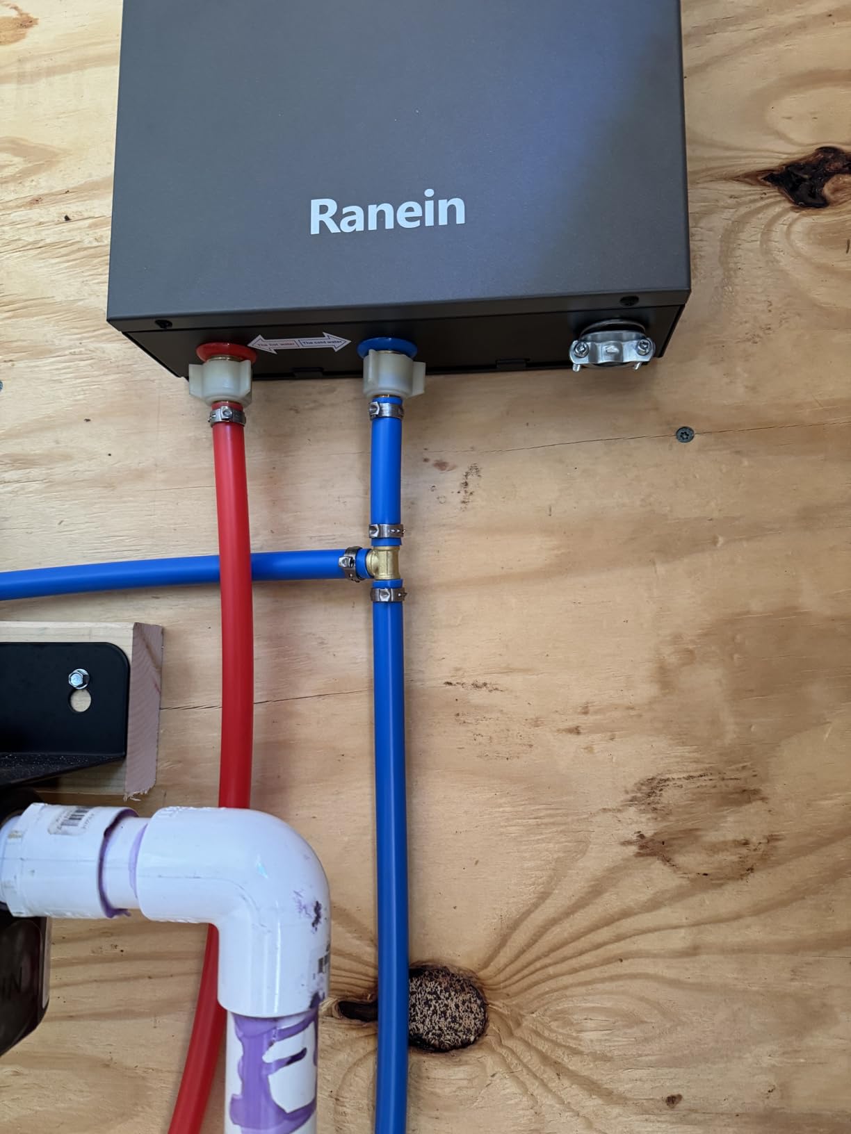 Ranein 18kW Tankless Electric Water Heater, Max 4.3 GPM, 240V, Whole House customer photo 2