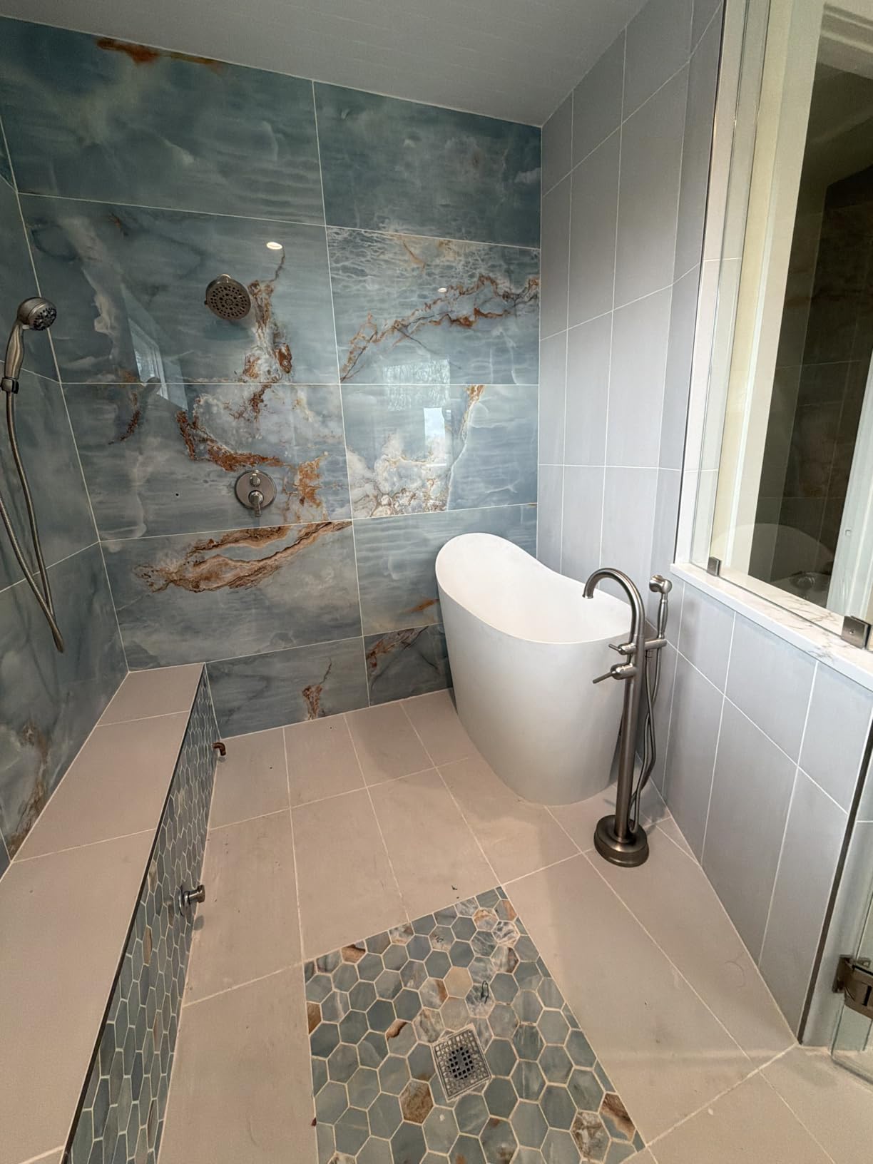 51'' Japanese Soaking Tub, Stone Resin Free Standing Tub customer photo 1