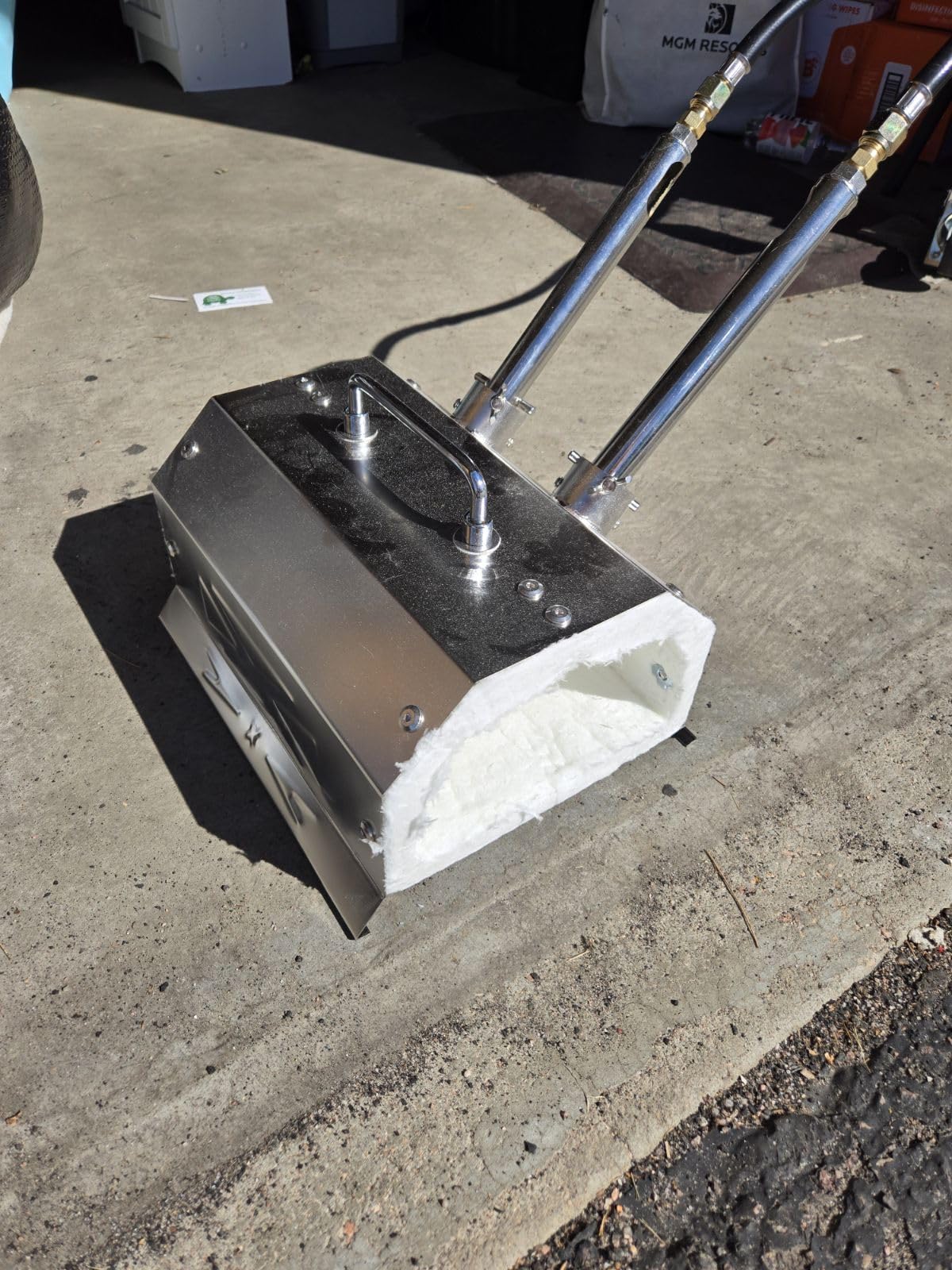 Nelyrho 2 Burner Propane Blacksmith Forge Kit customer photo 2