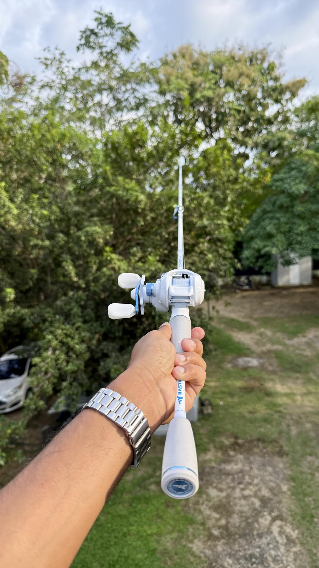 KastKing Centron Lite Fishing Rod and Reel Combo, Baitcaster & Spinning customer photo 2