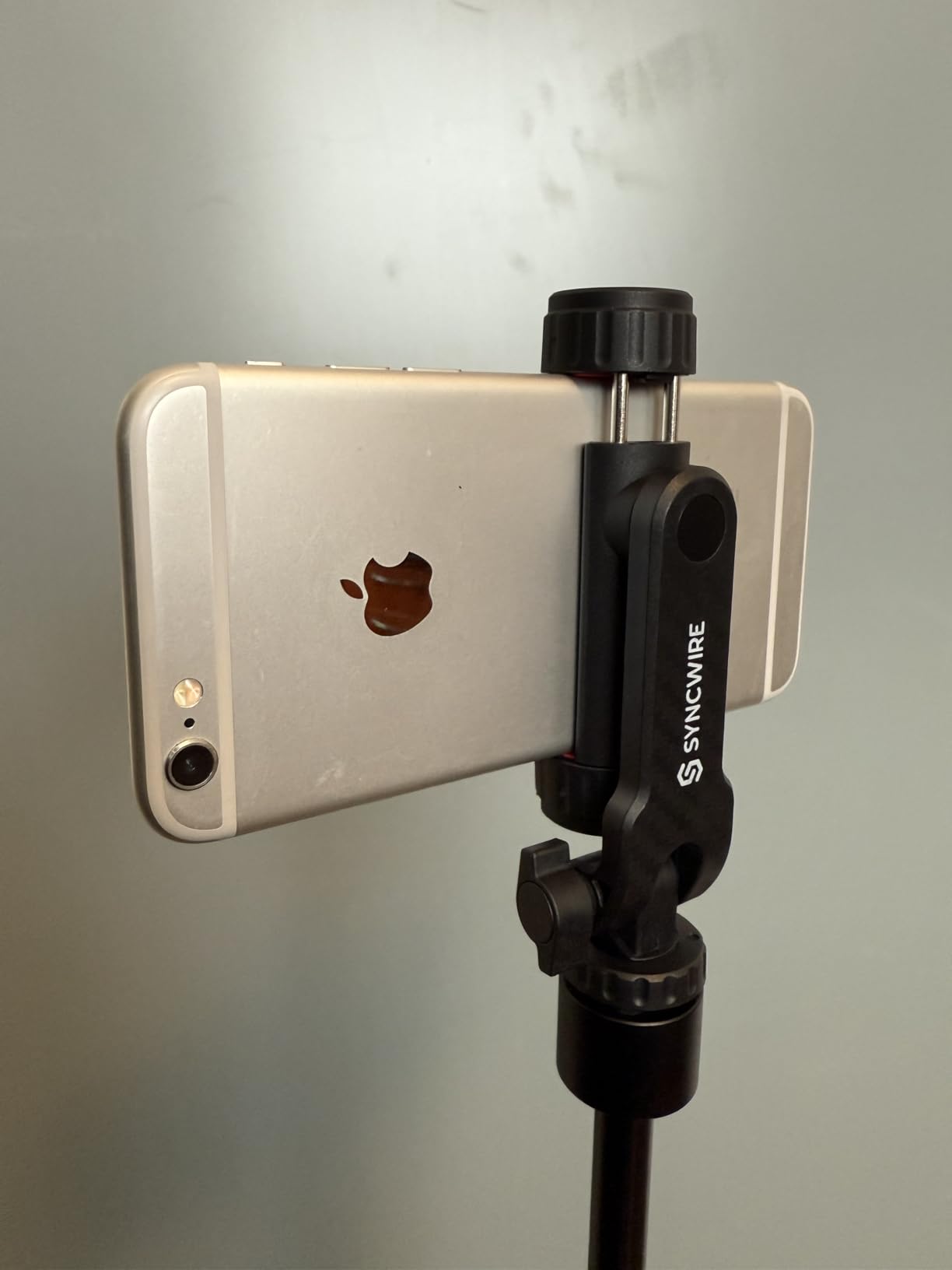 SYNCWIRE Tripod Phone Mount, Universal Smartphone Mount Adapter with 2 Cold Shoe and 1/4