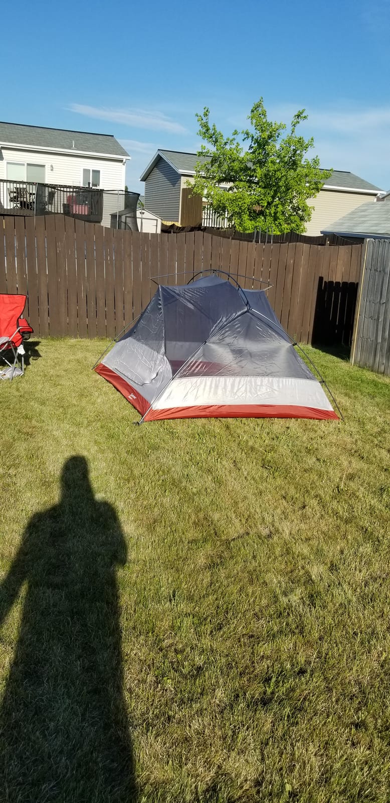 Bessport Camping Tent for 2-3 Person, Lightweight Backpacking Tent Waterproof Windproof Two Doors Easy Setup Double Layer Outdoor Tents for 3 to 4 Seasons, Suitable for Outdoor,Hiking,Camping customer photo 2