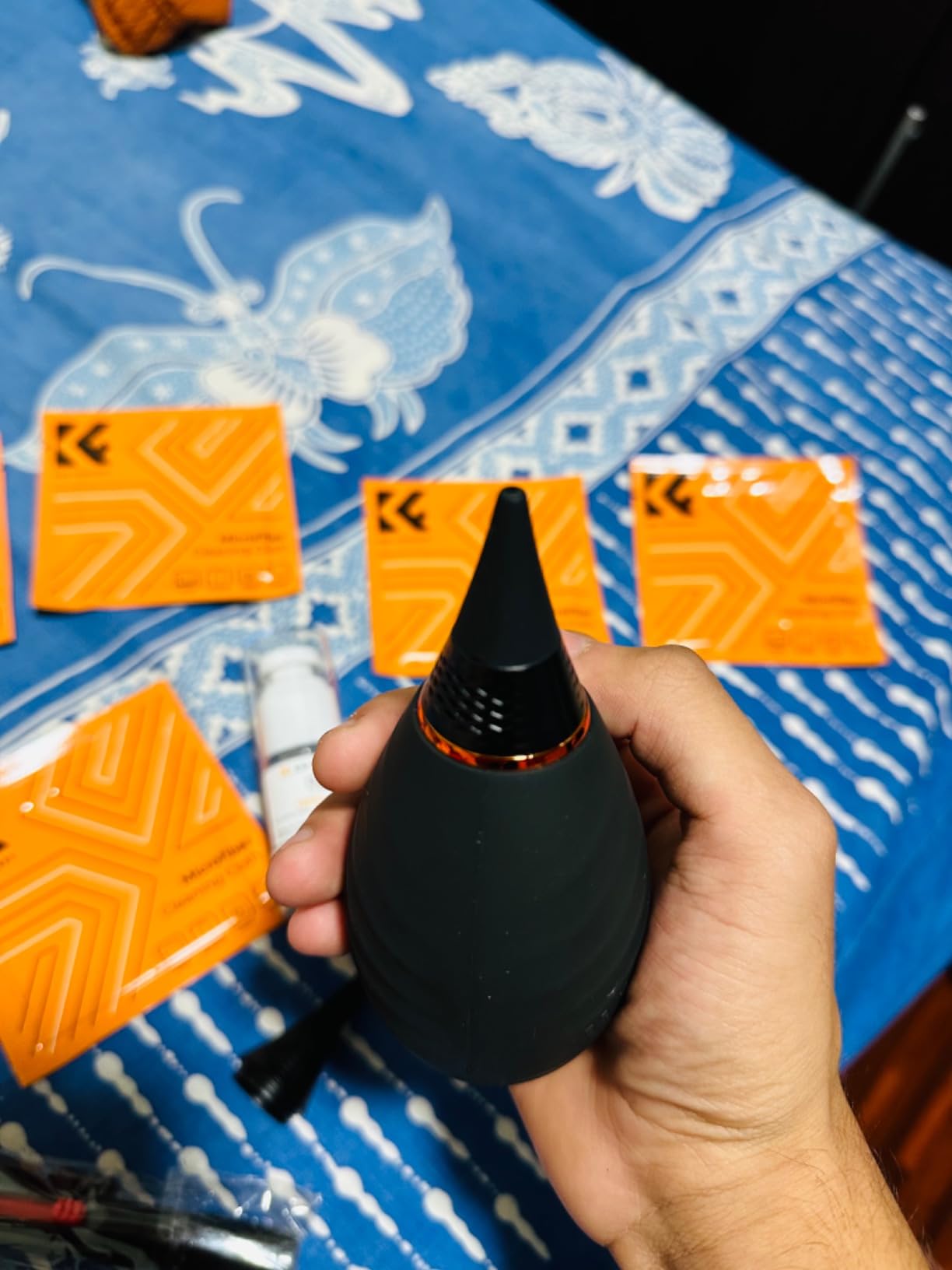 K&F CONCEPT 10-in-1 Photo Camera Cleaning Kit for Lensc,Camera, Cell Phones customer photo 2