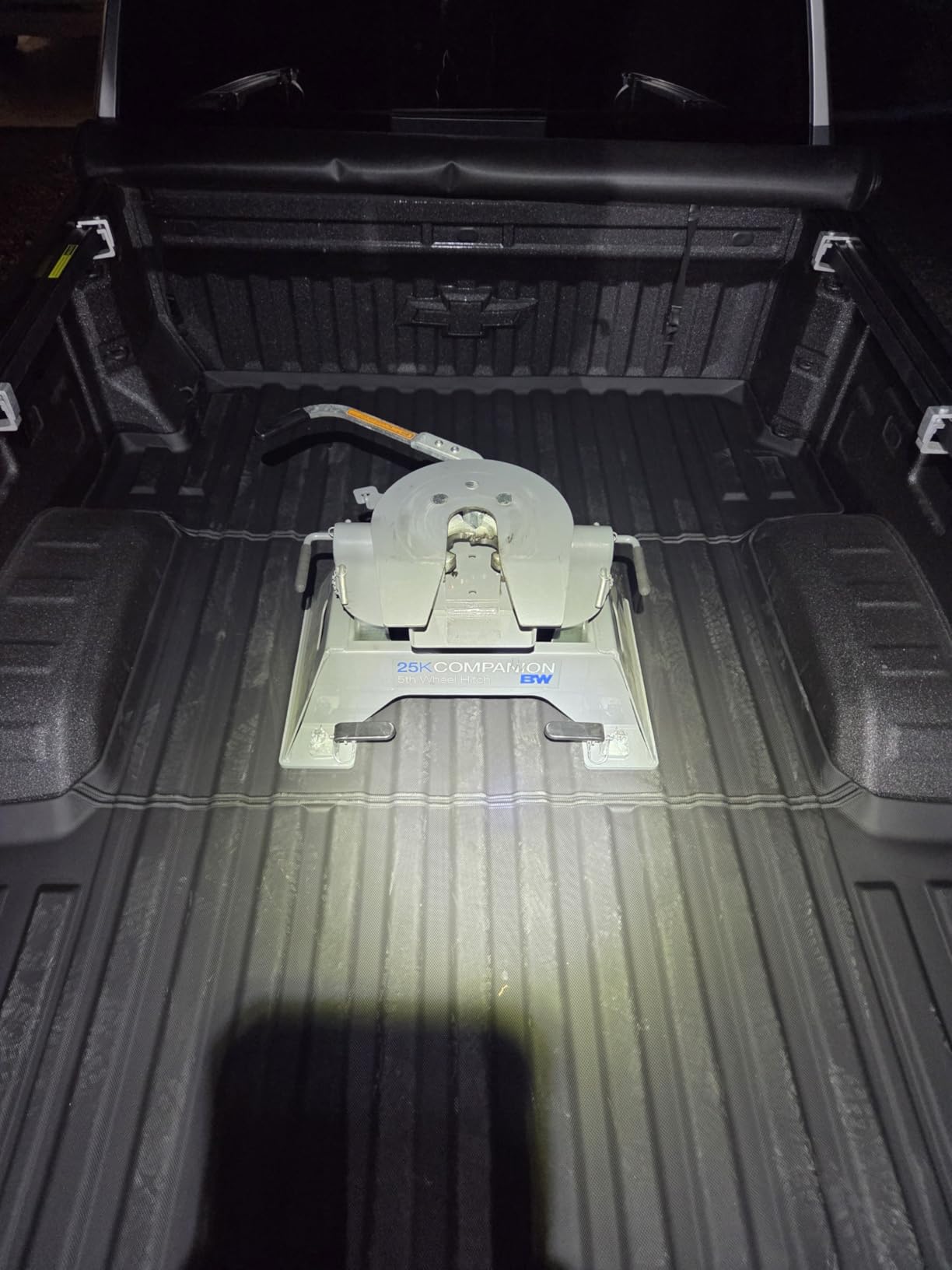 TripleAliners Truck Bed Mat for 2019+ Chevy Silverado/GMC Sierra 1500 5.8FT | for 2019-2026 Chevy Silverado/GMC 1500 Accessories, All Weather, TPE Pickup Bed Liner with Raised Wall, Custom Fit, Anti-Slip customer photo 1