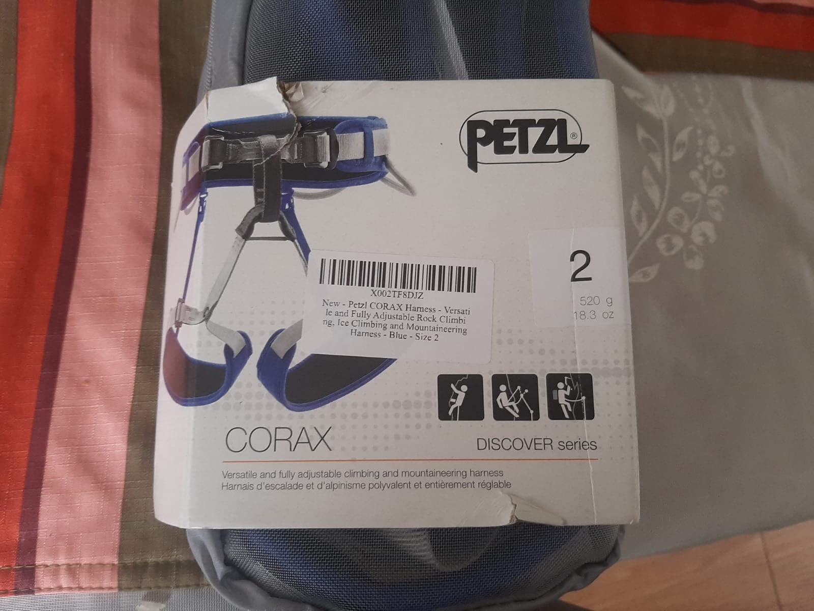 PETZL CORAX Rock Climbing Harness customer photo 1