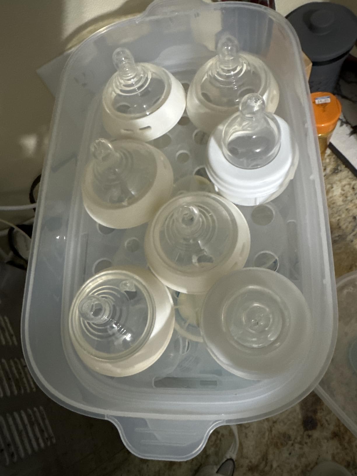 Momcozy Bottle Sterilizer and Dryer, 8-in-1 Electric Steam Baby Bottle Sterilizer for Baby Bottles, Baby stuffs & Breast Pump Accessories | 8-Bottles Capacity, for Baby food, Pump Parts & Baby Essentials, Multi-Function Sterilizer and Dryer for Busy Parents customer photo 1