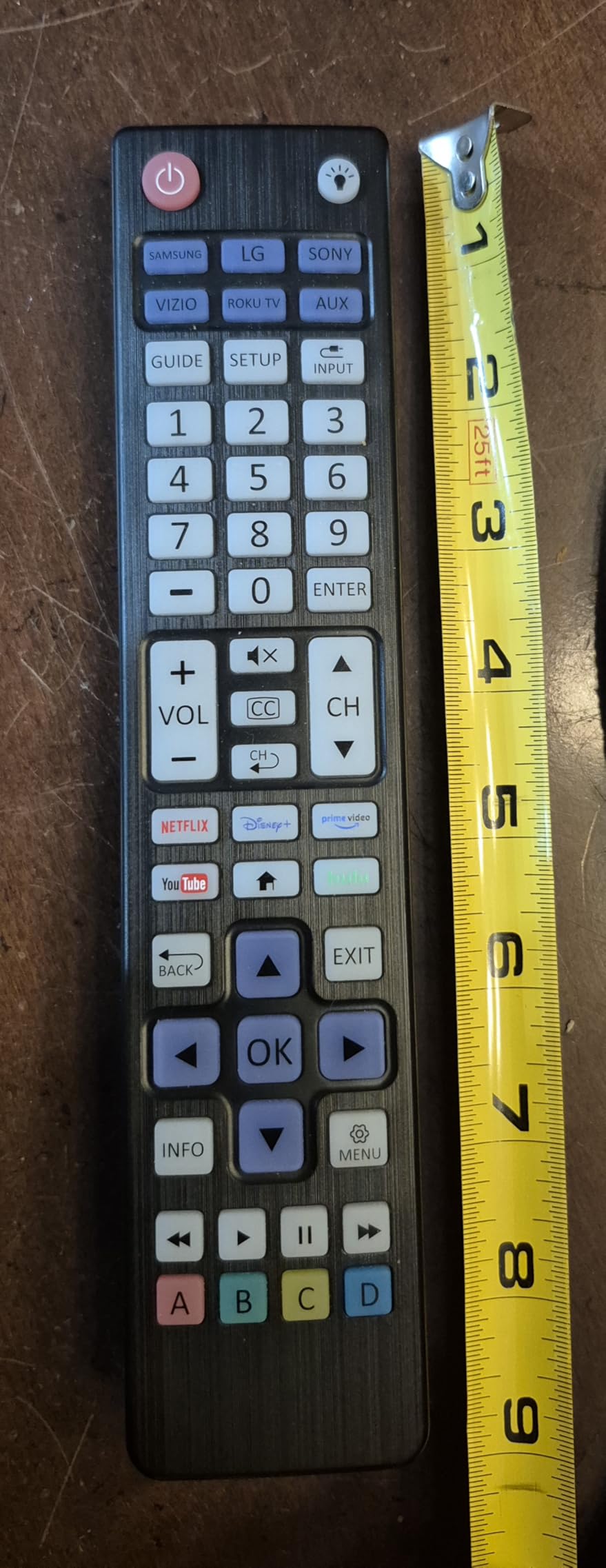 UltraPro Backlit OneTouch Universal Remote Control, Replacement TV Remote customer photo 1