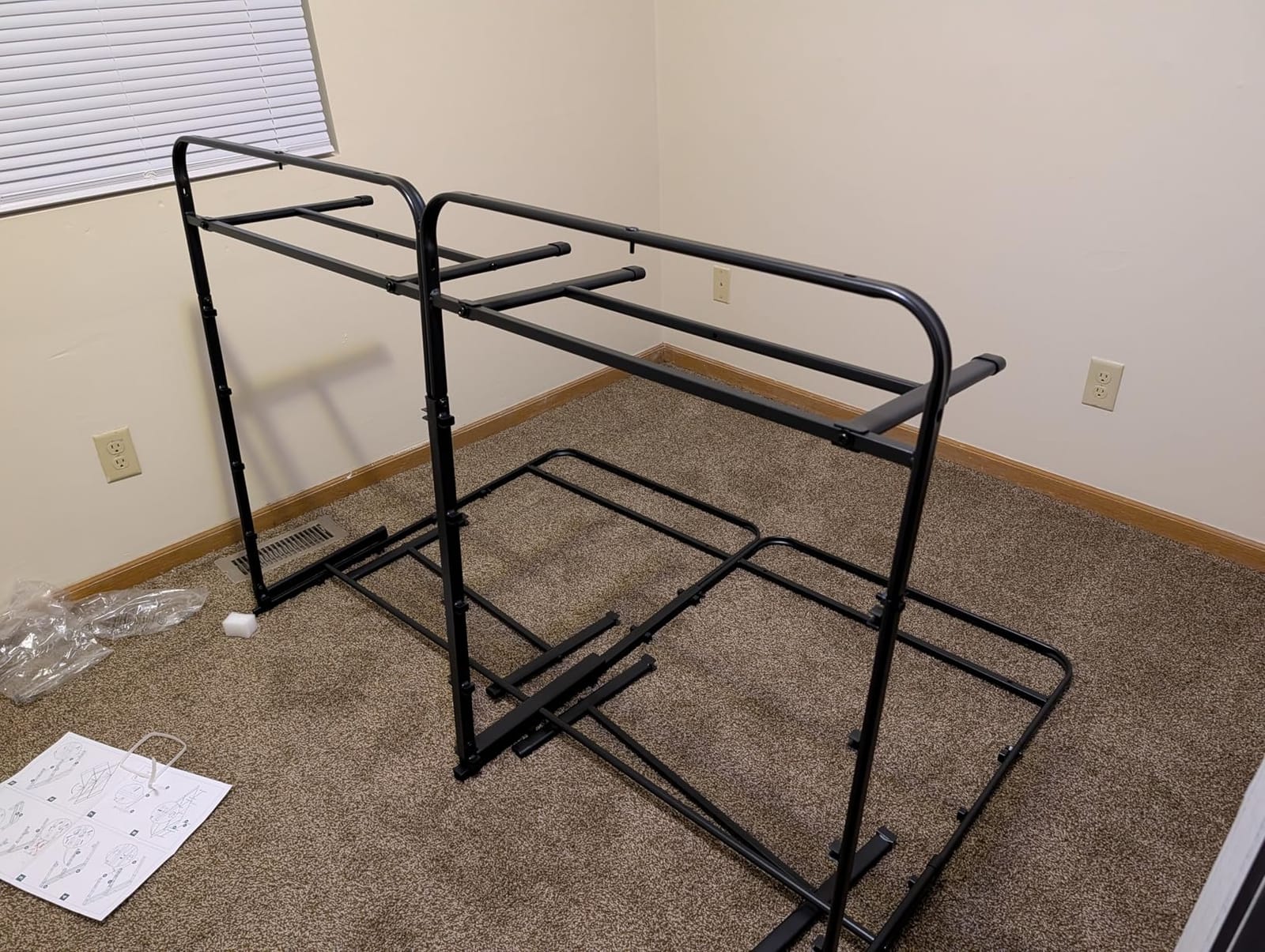 Zinus 14 Inch Rumi Metal Bed Frame, No Box Spring Needed, Black, Queen | Quick Assembly SmartBase Mattress Foundation, Heavy Duty Sturdy Steel, Eco-Friendly Packaging customer photo 1