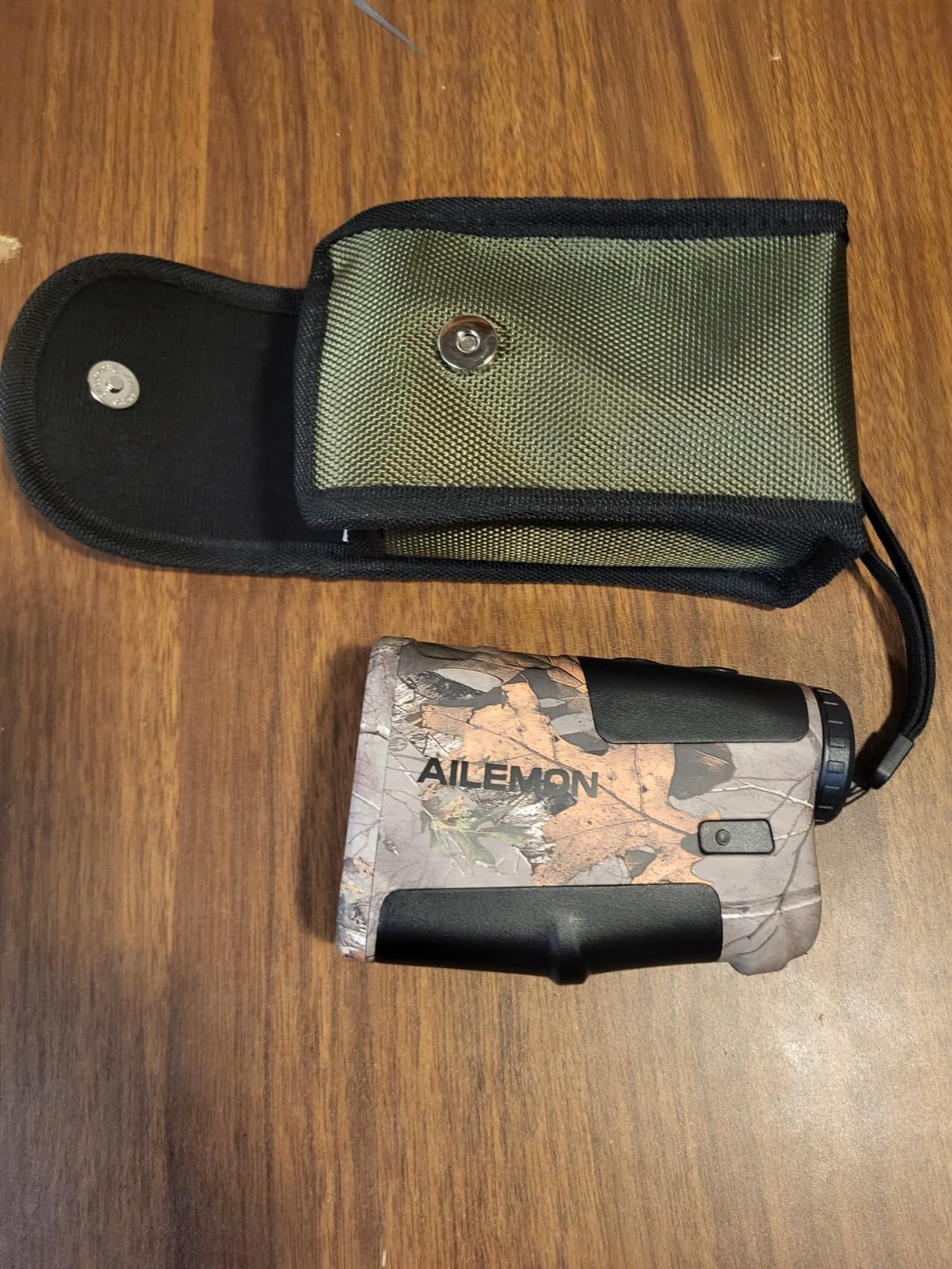 AILEMON Hunt Rangefinder Laser Range Finder for Hunting Camo 900 Yards Waterproof Archery Rangefinders Multi Functional Distance/Angle/Scan 6X Magnification for Hunters customer photo 1