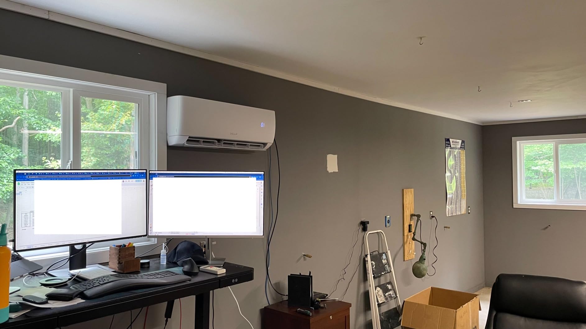 DELLA Motto Series 9100 BTU 20.5 SEER2 115V Mini Split AC, Cools Up to 400 Sq.Ft, Works with Alexa and Wifi, Ductless Inverter System Air Conditioner, Pre-Charged Heat Pump and 16ft Kits customer photo 2