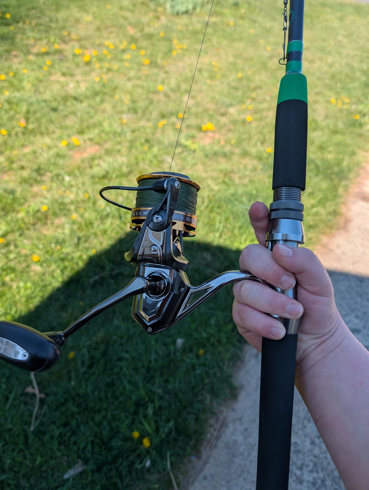 Big Game Surf Spinning Fishing Reel, 44Lbs Max Drag Saltwater Fishing Reels customer photo 2