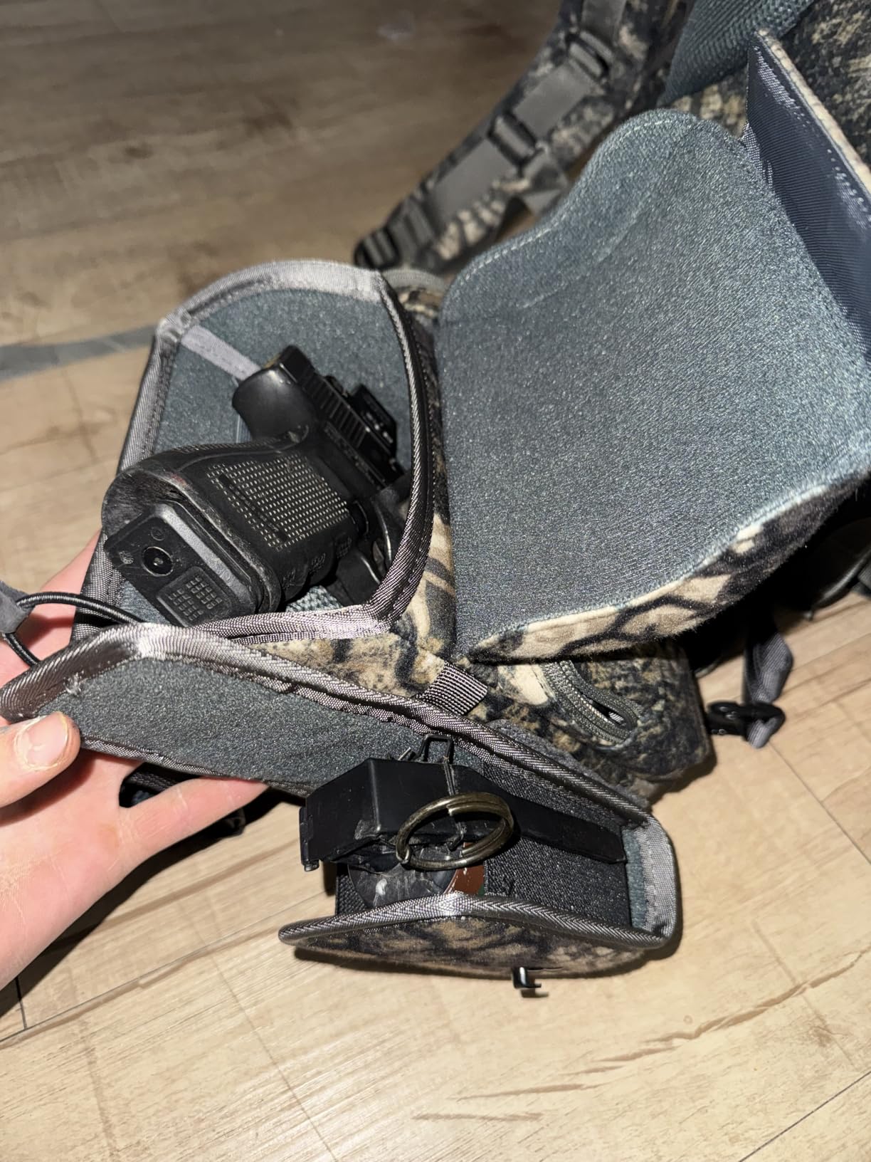 MOXULE Binocular Harness Chest Pack: Bino Case with Rangefinder Pocket customer photo 1