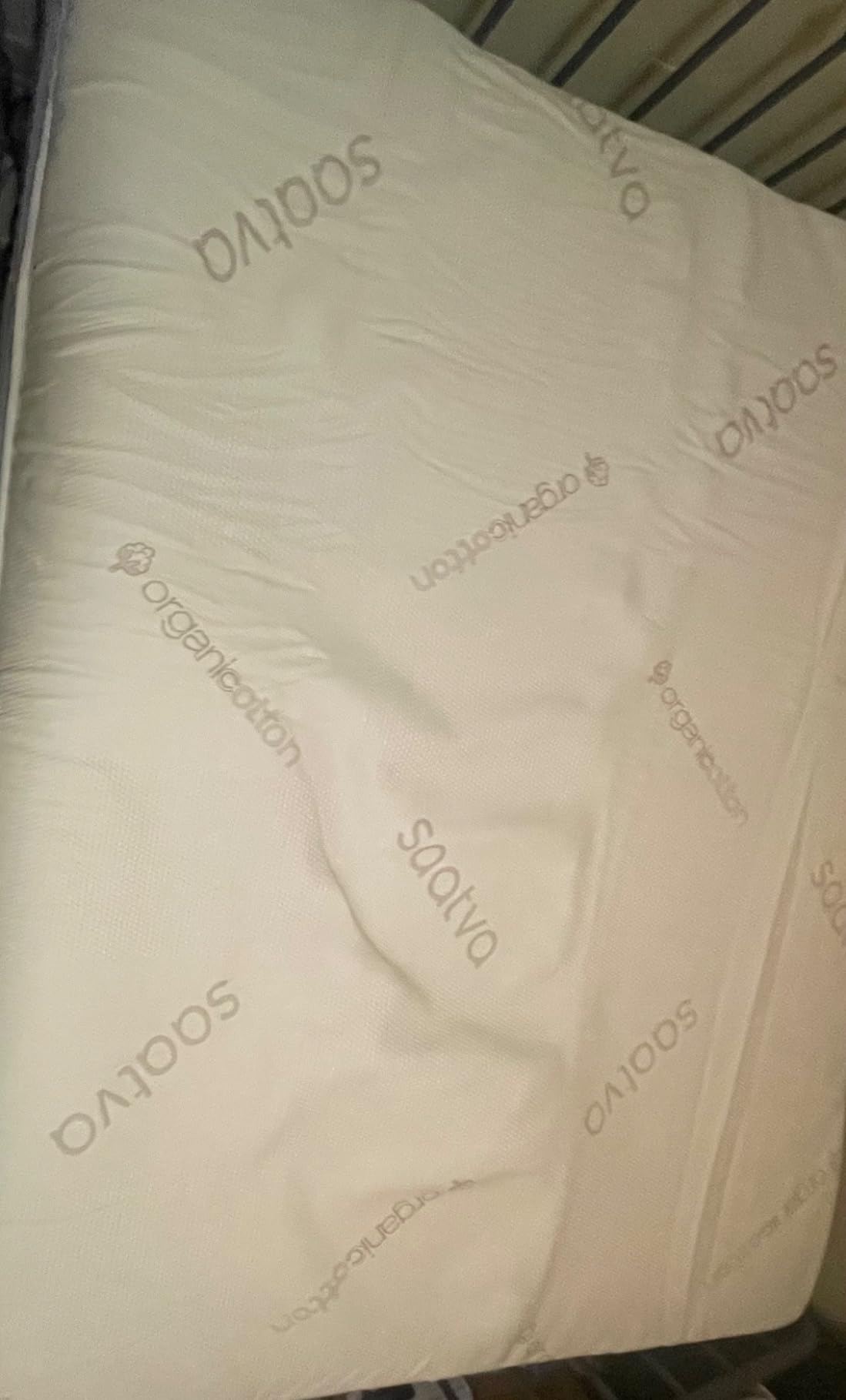 Saatva Natural Latex Premium Mattress Topper, 1.5
