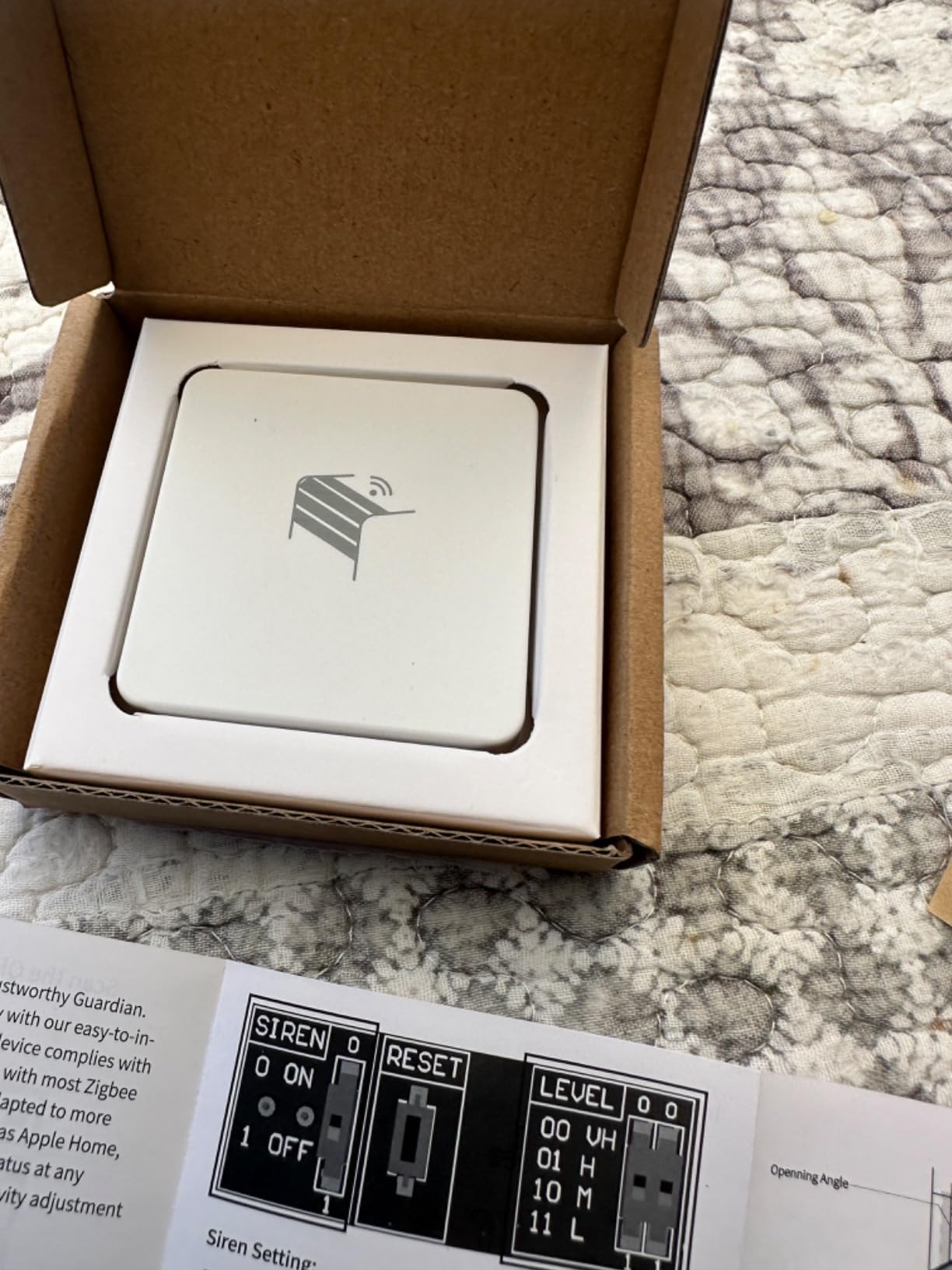 THIRDREALITY Zigbee Smart Garage Door Tilt Sensor, Adjustable Sensitivity Levels, 2-Year Battery Life, Zigbee Hub Required customer photo 1