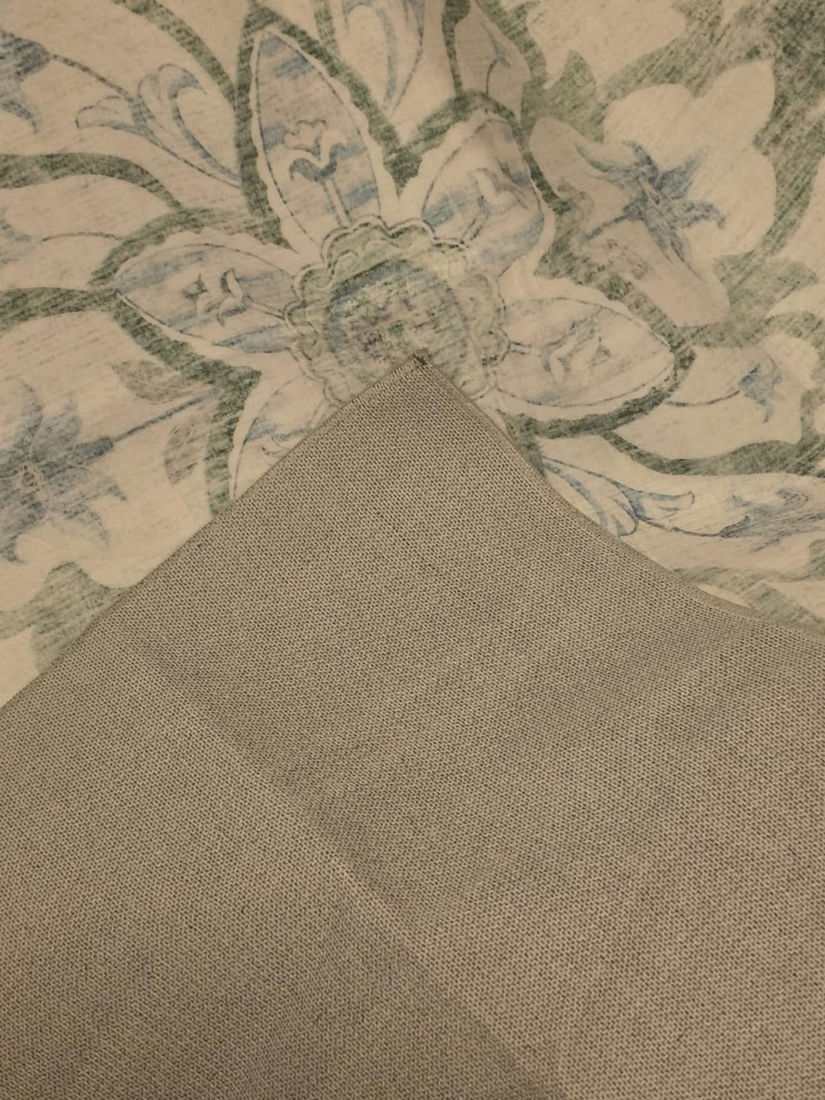 RELEANY Washable Area Rug, Runner 2'x6', Brick/Brown/Green - Non-Slip, Water Repellent, Pet Friendly, Easy to Clean, Vintage Floral Boho Decor for Kitchen Entry Bedroom Bedside Laundry customer photo 2