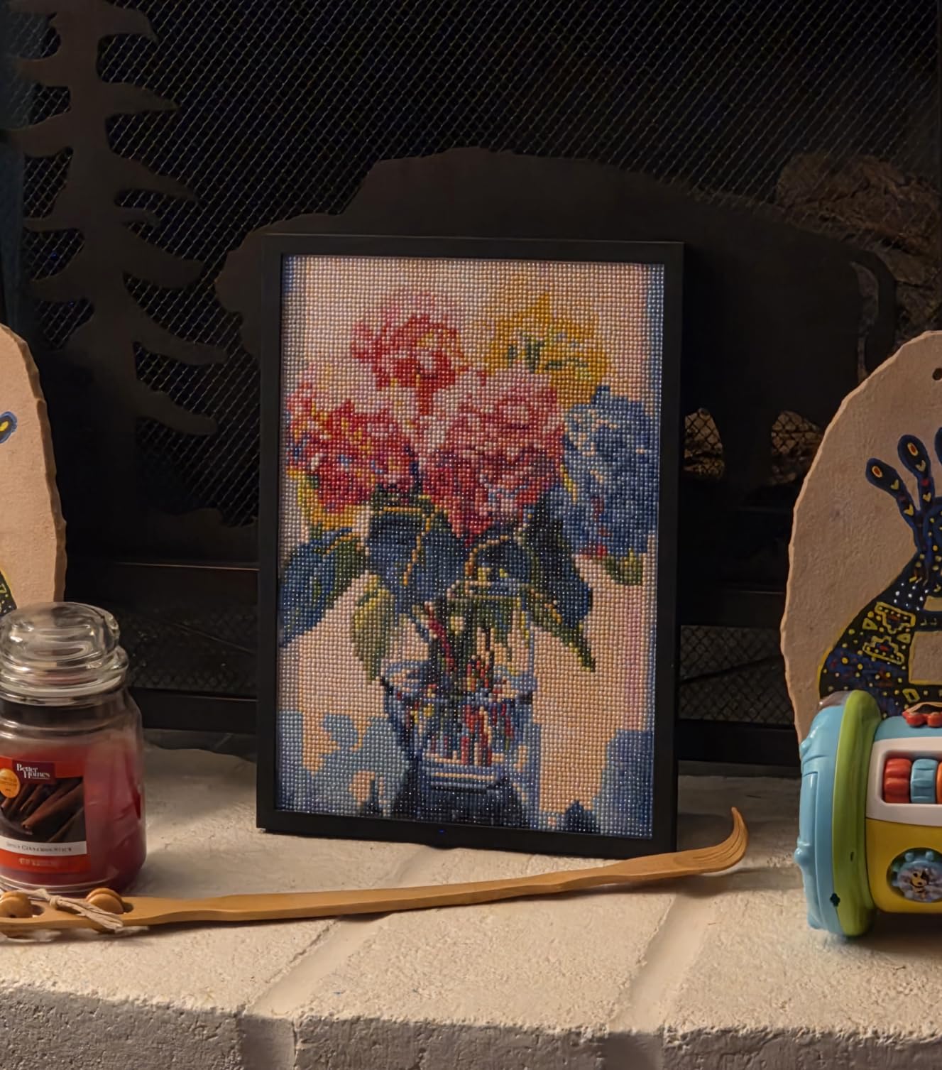 Hydrangea Diamond Painting Kits for Adults,Flowers Diamond Art 12x16inch | Diamond Art Kits for Adults 5D Diamond Painting Flowers,DIY Full Drill Diamond Painting Flower Gem Art and Crafts customer photo 1