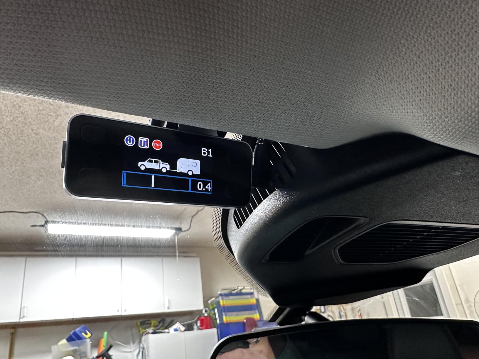 Kohree Upgraded Trailer Brake Controller Kit, Split Design, LCD Screen, Smart Chip, Proportional Braking, Electric Brake Controller for Trailers with 1-4 Axles customer photo 1