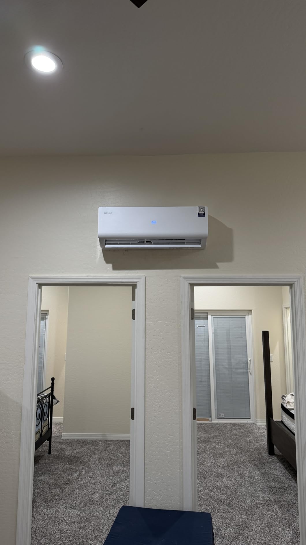 DELLA 28K BTU ODU Mini Split AC 3 Zone (2 * 9K+12K BTU) 20 SEER2 208-230V Works with Alexa and Wifi, Cools Up to 1350 Sq.Ft, Energy Efficient, Multi Zone, Pre-Charged Heat Pump, 16ft Kits customer photo 2
