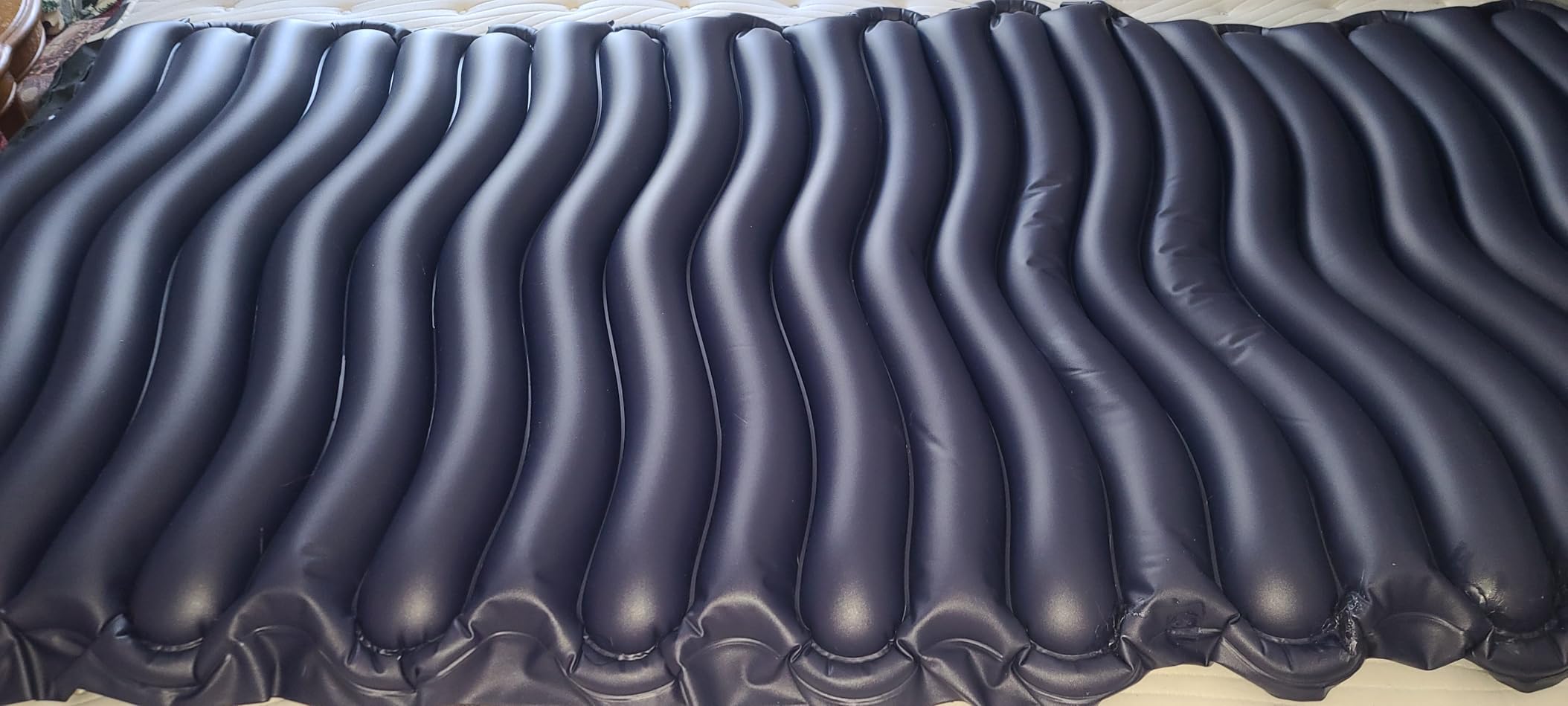 KEKOY Alternating Air Pressure Mattress Pad with Low Air Loss Technology | Breathable Micro Air Vents, Waterproof Medical-Grade PVC, Quiet Pump, for Home & Hospital Use, Elderly & Bedridden Patients customer photo 2