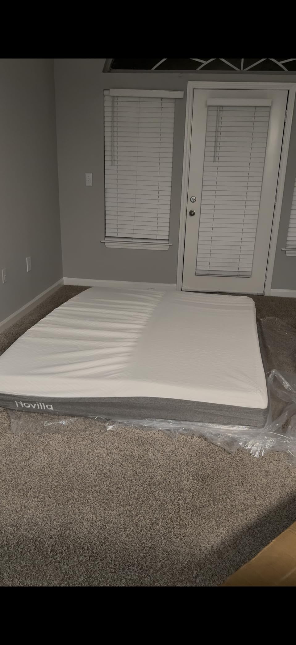 Novilla Bliss Mattress Full, 8 Inch Gel Full Size Memory Foam Mattress customer photo 1