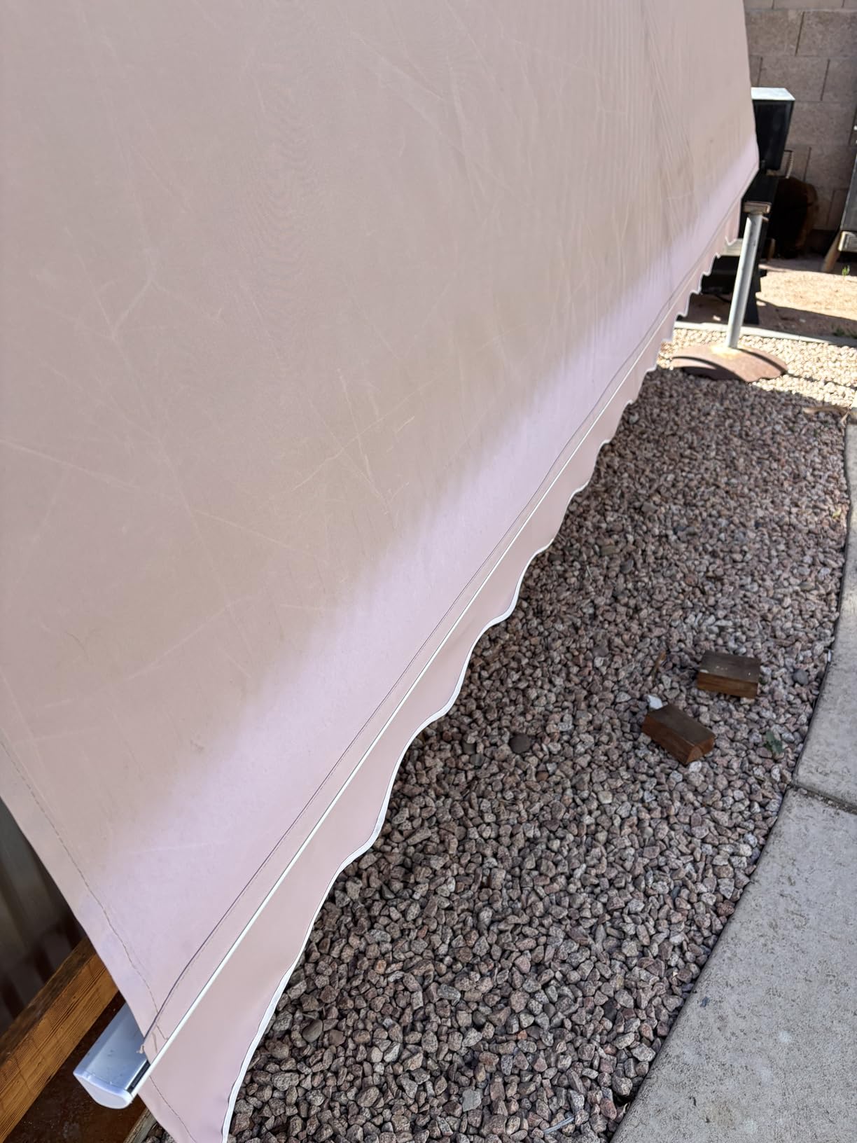 Patio Retractable Awning 13 x 8.2 ft Sun Shade Shelter Cover,Outdoor Patio Awnings for Shop, Restaurant, Cafe, Courtyard, Balcony customer photo 1