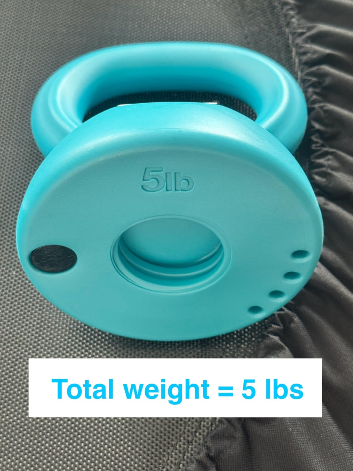 Adjustable Kettlebell for Women | 5LB, 8LB, 12LB | Home Strength Training customer photo 1