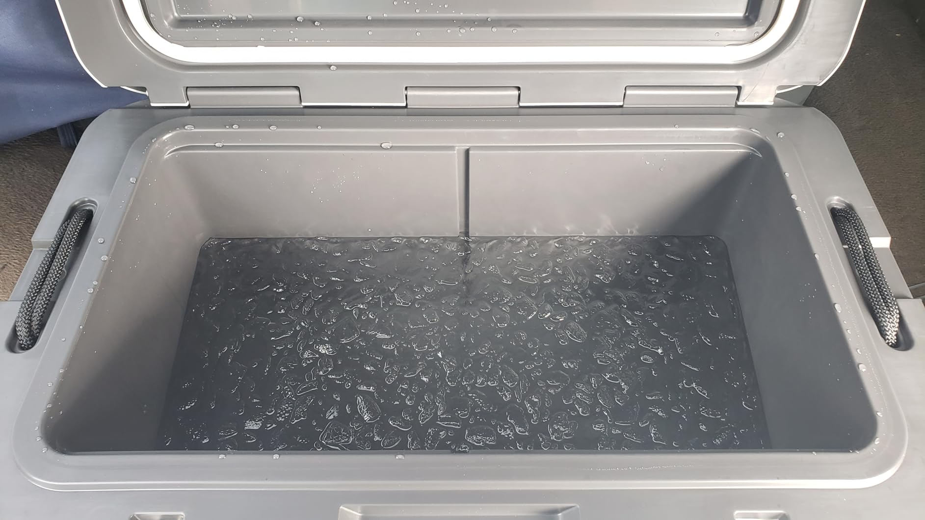 ENGEL 60 QT Ultra-Light Injection Molded Cooler - Ice Chest Keeps Ice up to 7 Days - Cooler Includes Wire Basket, Divider and Built-in Bottle Opener customer photo 1