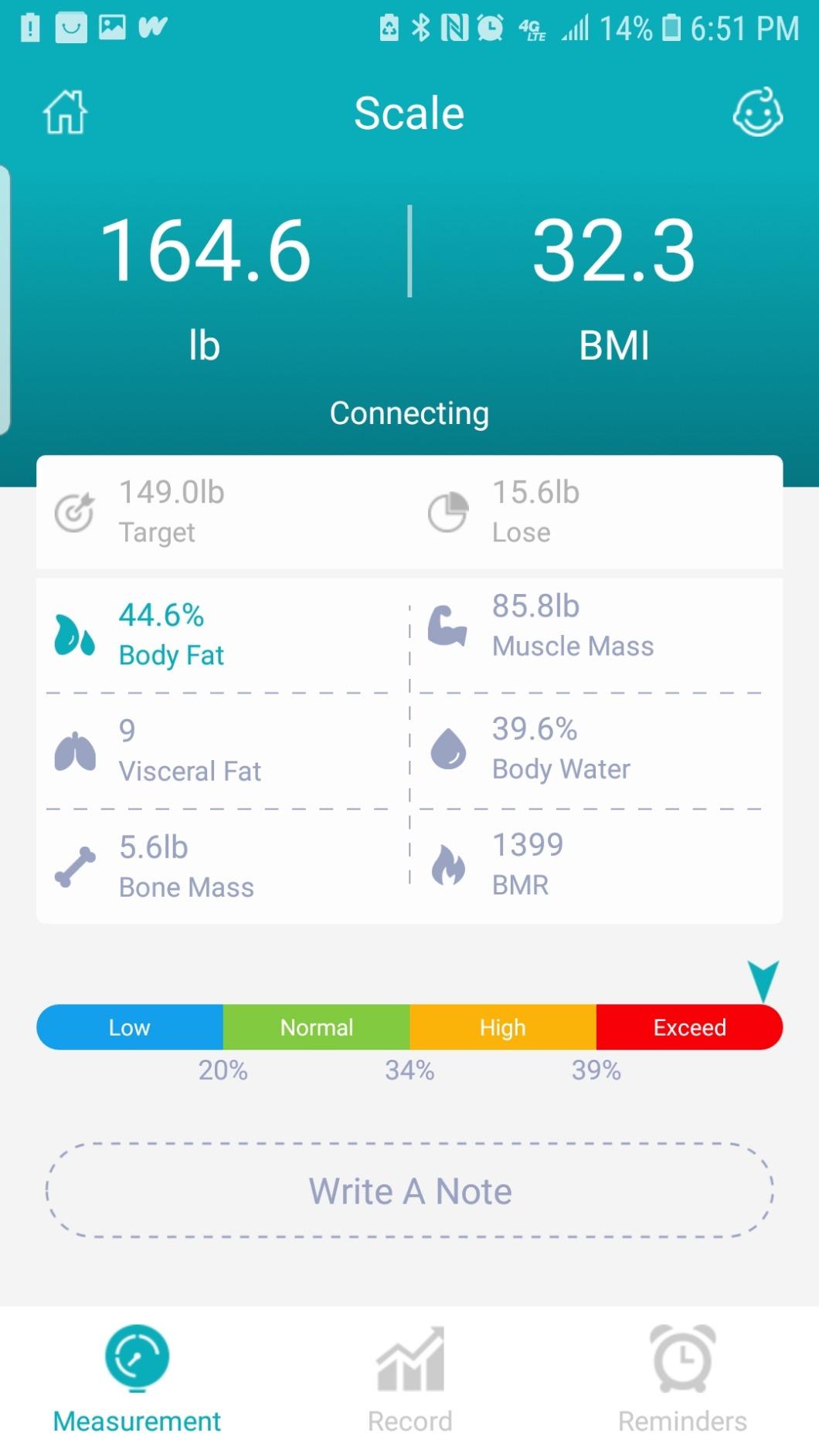ZOETOUCH Smart Bathroom Scale for Body Weight and Fat, BMI, Digital customer photo 1