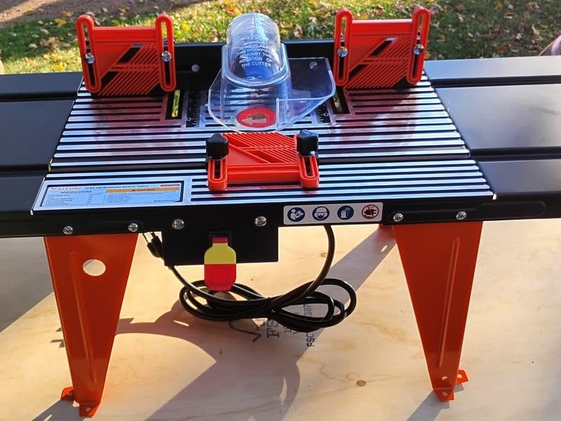 Universal Electric Benchtop Router Tables Wood Working Craftsman Tool customer photo 2
