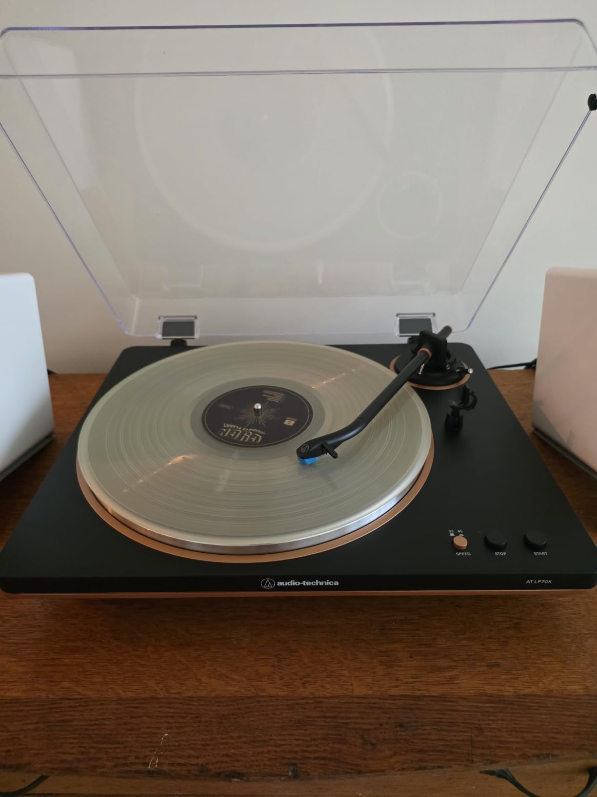 Audio-Technica AT-LP70X Automatic Turntable (Black/Bronze) customer photo 1