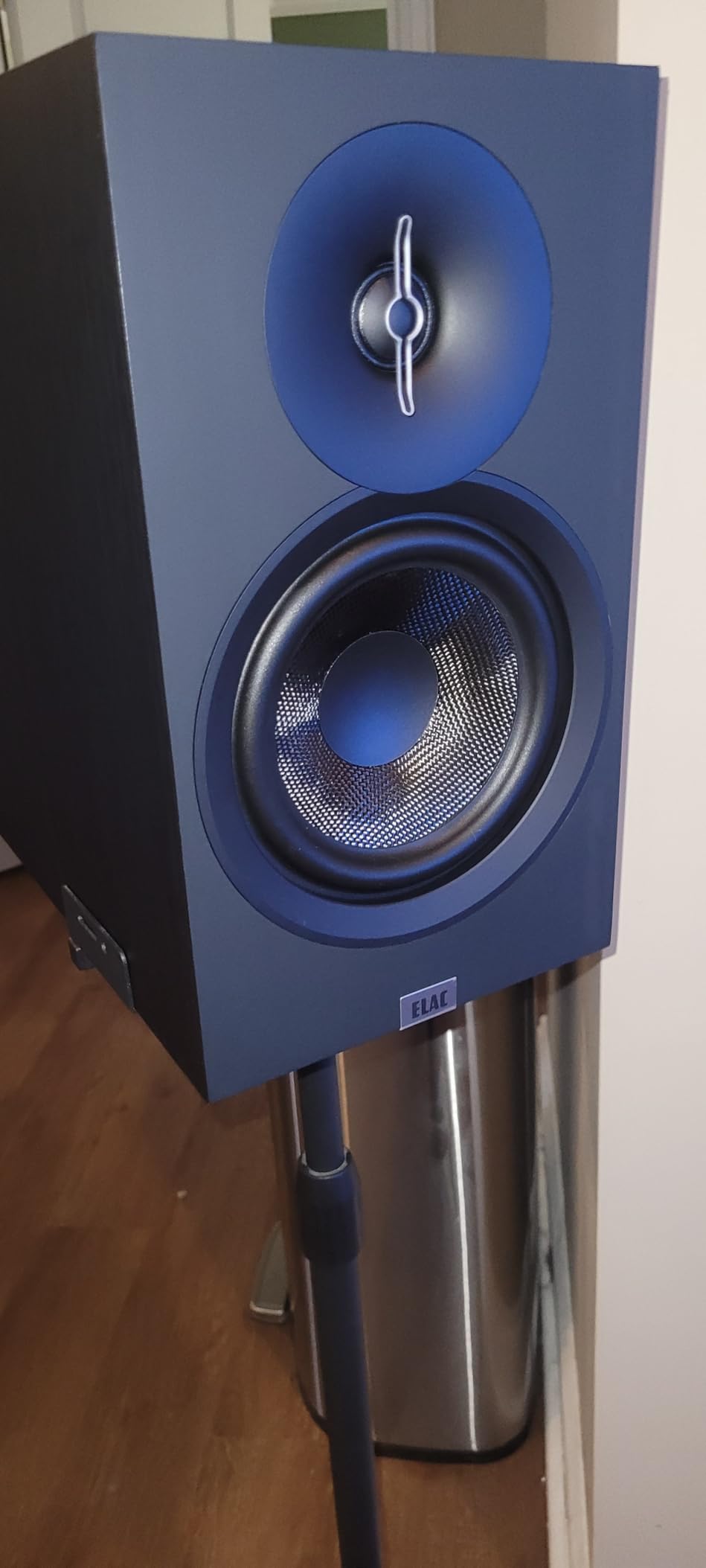 ELAC Debut 3.0 DB63-BK Bookshelf Speakers, Black Ash (Pair) - 1