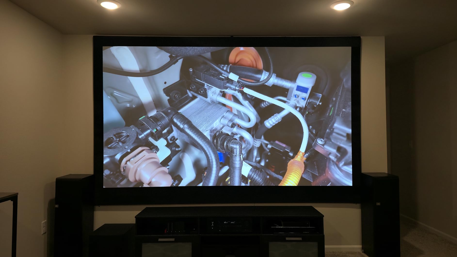 ViewSonic LS901-4K 4K UHD Laser Projector 5500 Lumens, HDR Home Theater customer photo 1