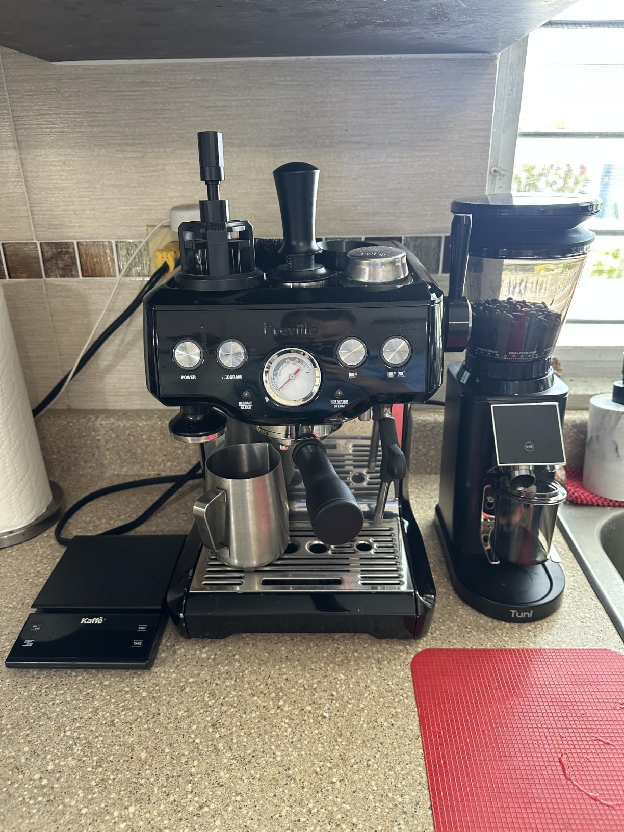Tuni G1 Conical Burr Coffee Grinder with 48 Grind Settings, Silver customer photo 1