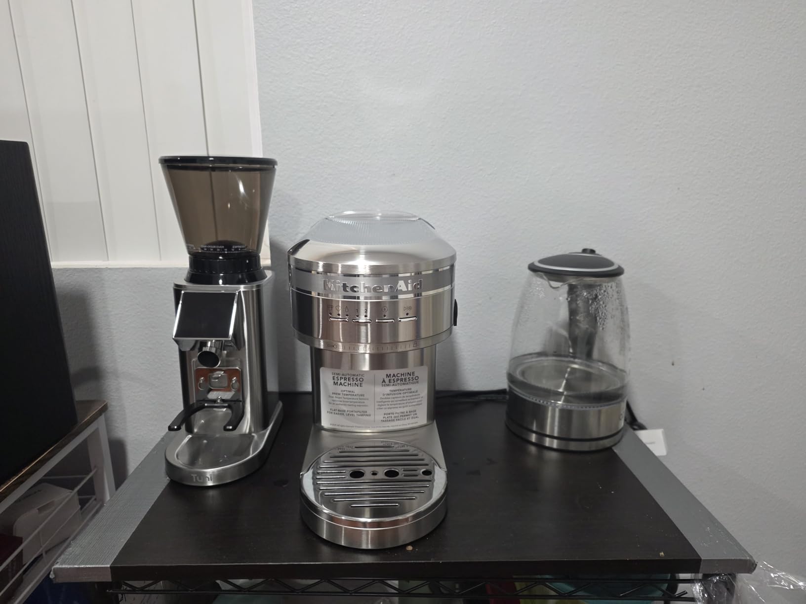 Tuni G1 Conical Burr Coffee Grinder with 48 Grind Settings, Silver customer photo 2