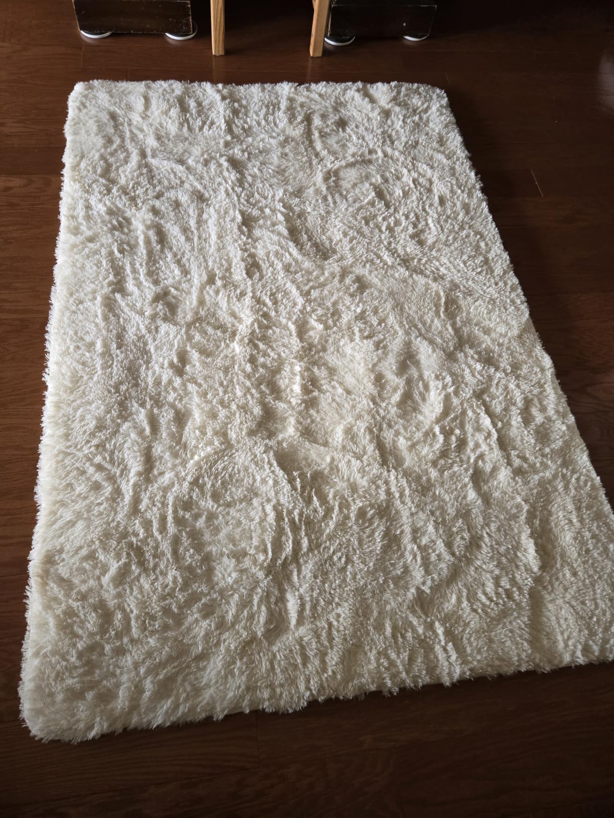 Ophanie Blue Rug, Boys 4x6 Rugs for Bedroom Royal Dark Blue Carpet Nursery Aesthetic, Kids Playroom Navy Area Rugs for Girls Teen Home Decor, Fluffy Shag Bedside Floor Living Room Carpet customer photo 2