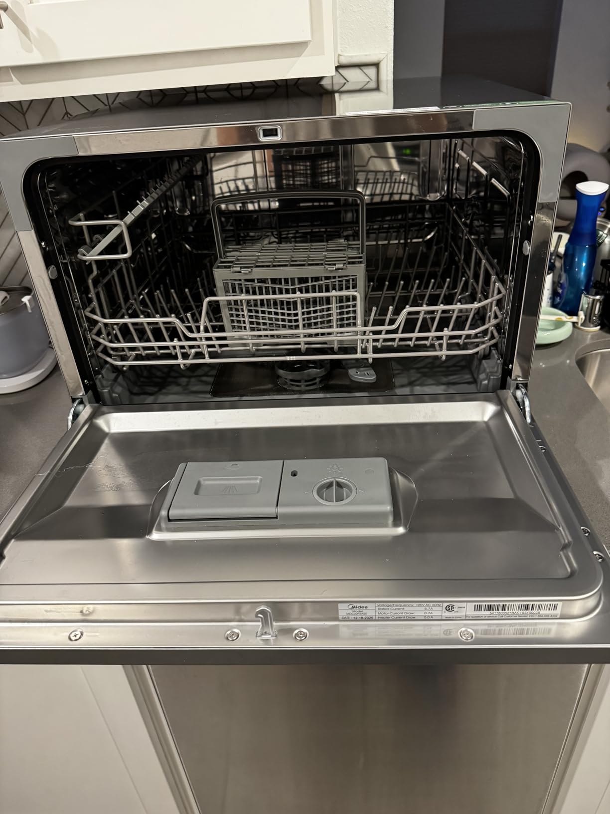 Midea Countertop Dishwasher Portable, 6 Place Settings, Energy Star customer photo 2