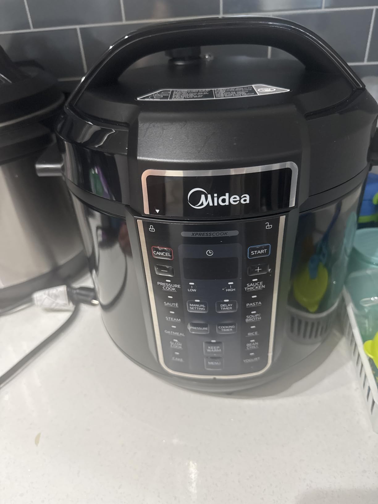 Midea 12-in-1 Electric Pressure Cooker, 6 Quarts, 12 Presets, Multi-Functional Programmable Slow Cooker, Rice Cooker, Steamer, Sauté Pan, Yogurt Maker, and More, Stainless Steel customer photo 2