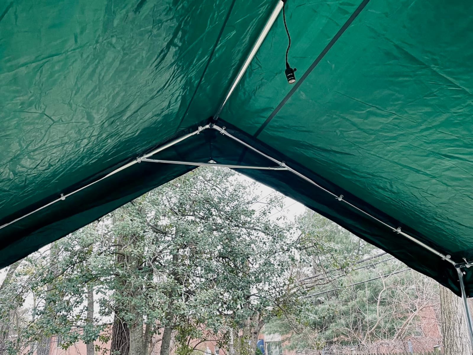 ADVANCE OUTDOOR 10x15 ft Heavy Duty Carport Potable Car Canopy Garage Party Tent Boat Shelter, Adjustable Height from 9.5 ft to 11 ft, Gray customer photo 1