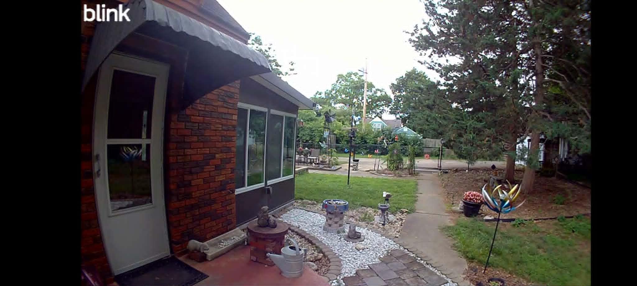 Blink Outdoor 4 – Wireless smart security camera, two-year battery life, 1080p HD day and infrared night live view, two-way talk. Sync Module Core included – 2 camera system customer photo 2