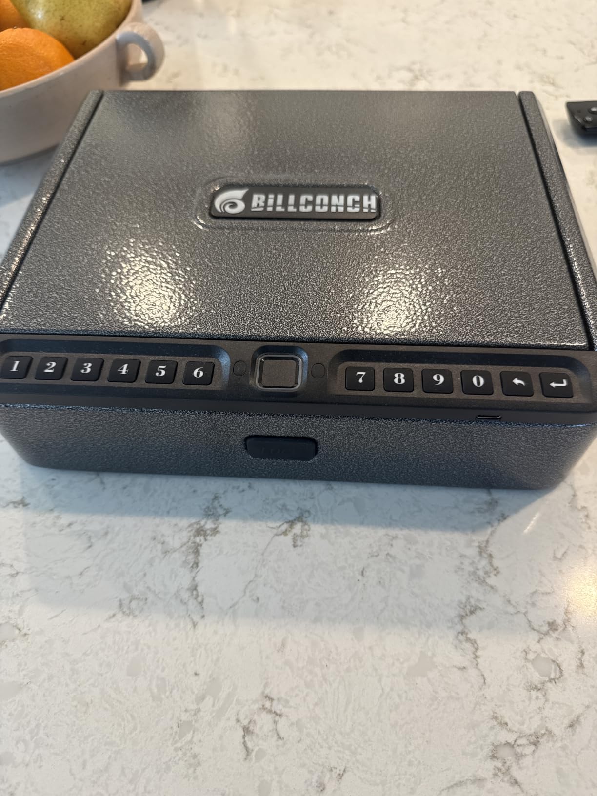 BILLCONCH Smart Gun Safe with Fingerprint, App, Keypad,LCD& Security Cable customer photo 2