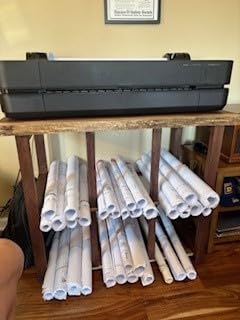 HP DesignJet T210 Large Format 24-inch Plotter Printer, for Easy CAD & Poster Prints (8AG32D) customer photo 2