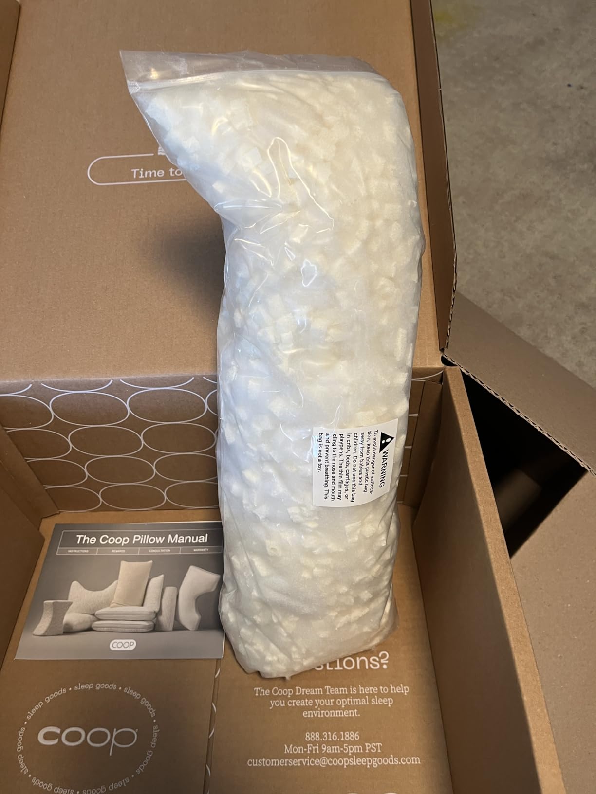 Coop Home Goods Adjustable Latex Pillow King, with Talalay Latex & Microfiber Fill, Best Pillows for Sleeping, Naturally Cooling, Eco-Friendly, Medium Firm Pillow for Back, Stomach or Side Sleepers customer photo 1